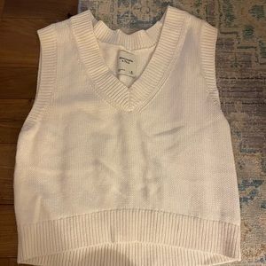 A&F sweater vest